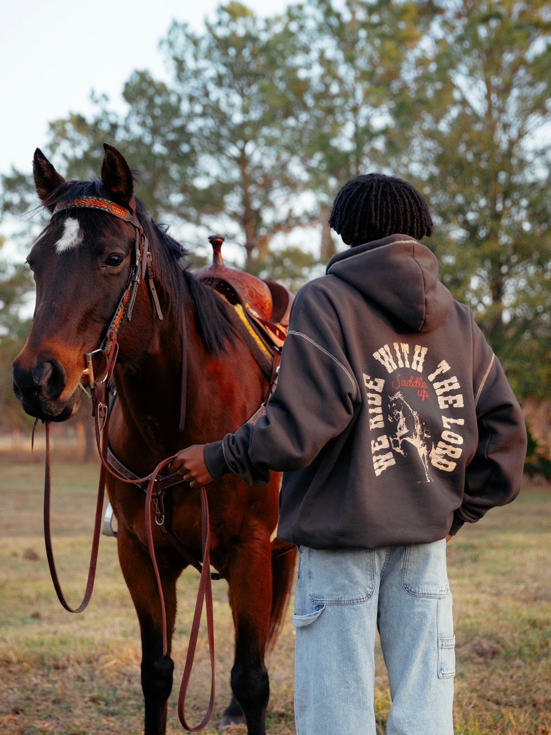 We Ride With The Lord Hoodie - product image 3