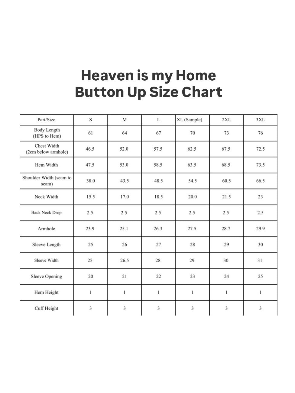 Heaven is my Home Button Up - product image 7