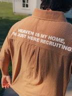 Heaven is my Home Button Up - product image 2