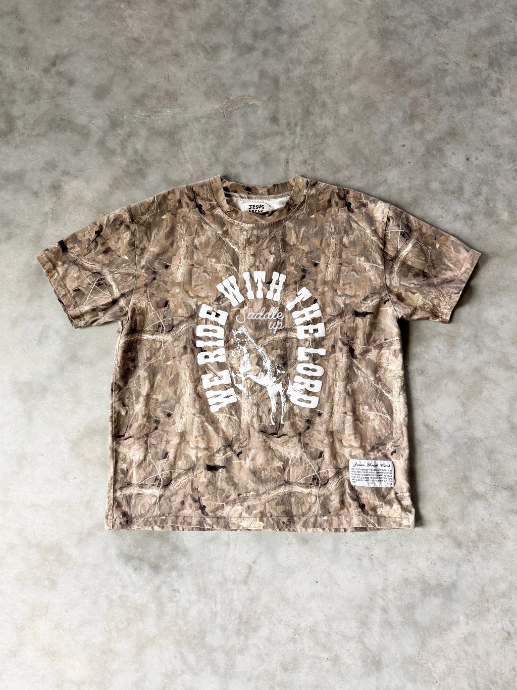We Ride With The Lord Camo Tee - product image 2