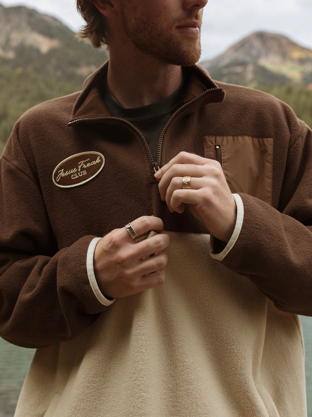 Jesus Freak Club Fleece Quarter-Zip - product image