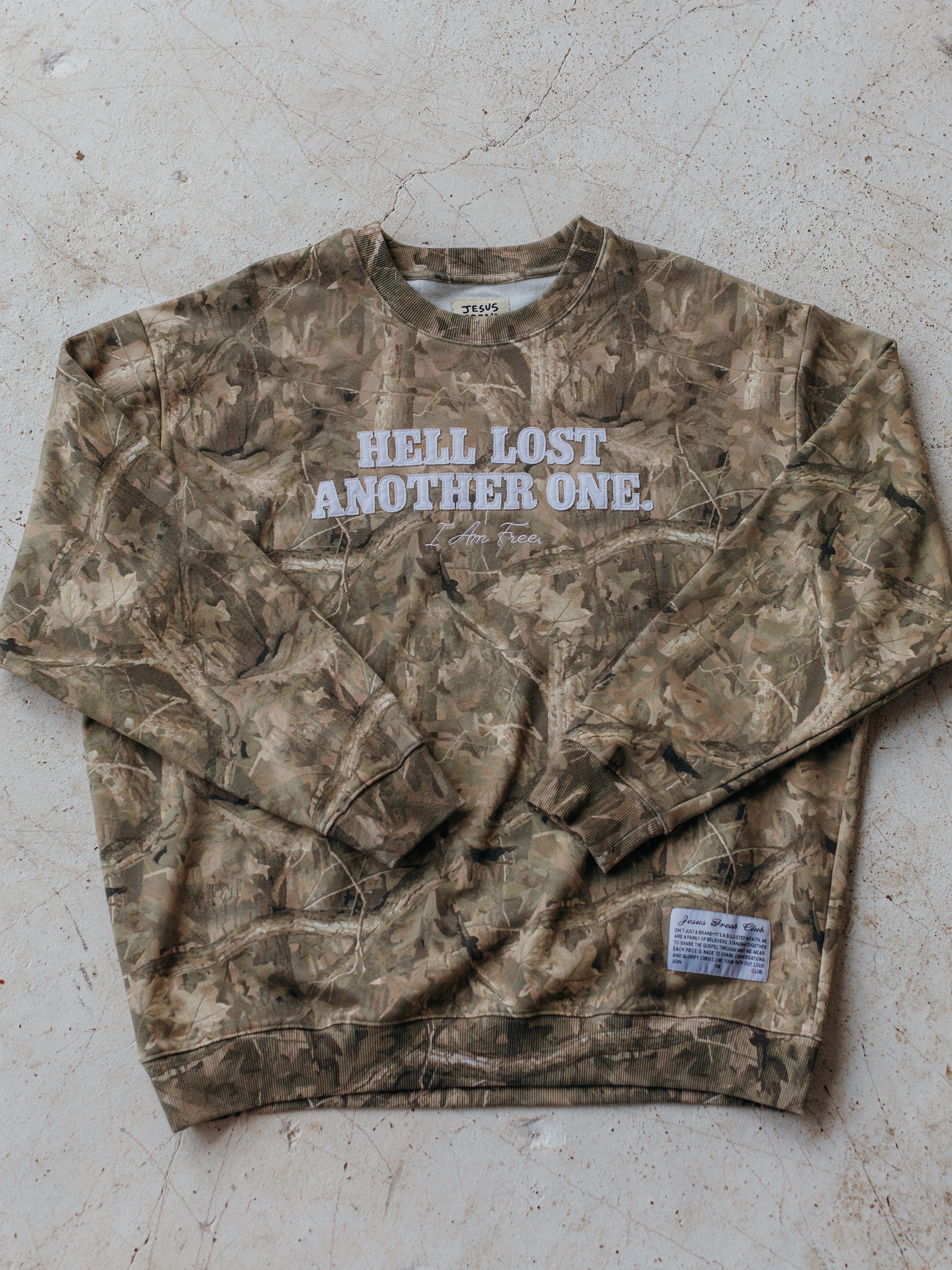 Hell Lost Another One Camo Crew - product image