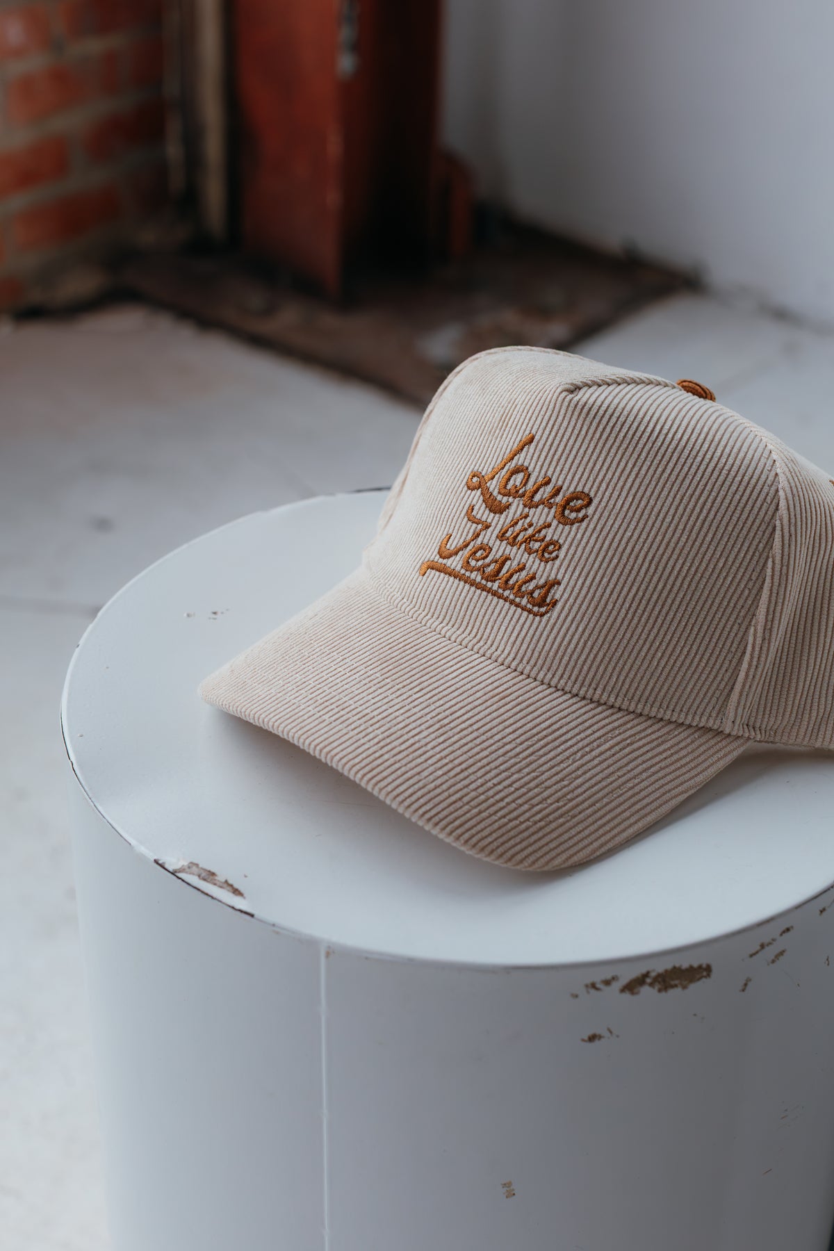 Corduroy Love Like Jesus Cap